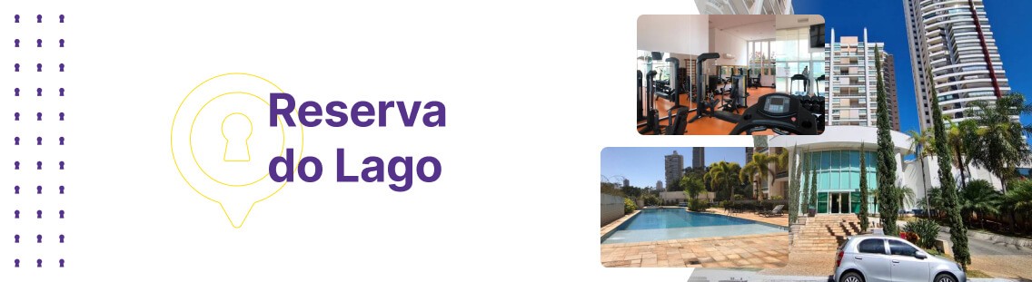 Apartamento à venda em Goiânia no Reserva do Lago - Fachada (Capa Desktop)