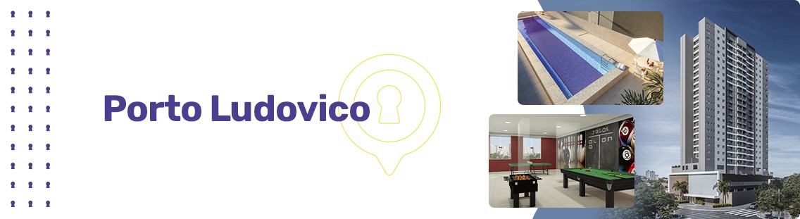 Apartamento à venda em Goiânia no Setor Pedro Ludovico - Empreendimento Porto Ludovico da Construtora CMO - Fachada