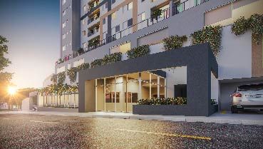 Apartamento à venda em Goiânia no Parque Amazõnia - Empreendimento Solar Amazônia da Construtora CMO - Fachada