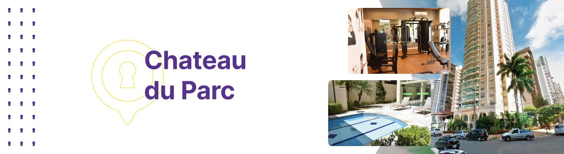 Apartamento à venda em Goiânia no Chateau du Parc - Fachada (Capa Desktop)