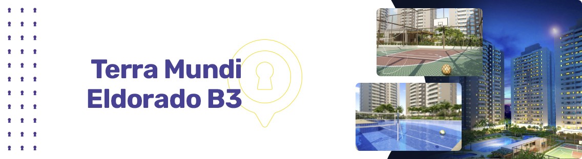 Apartamento à venda em Goiânia no Residencial Granville - Empreendimento Terra Mundi Eldorado - B3 da Construtora New Inc - Fachada