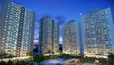 Apartamento à venda em Goiânia no Residencial Granville - Empreendimento Terra Mundi Eldorado - B1 da Construtora New Inc - Fachada
