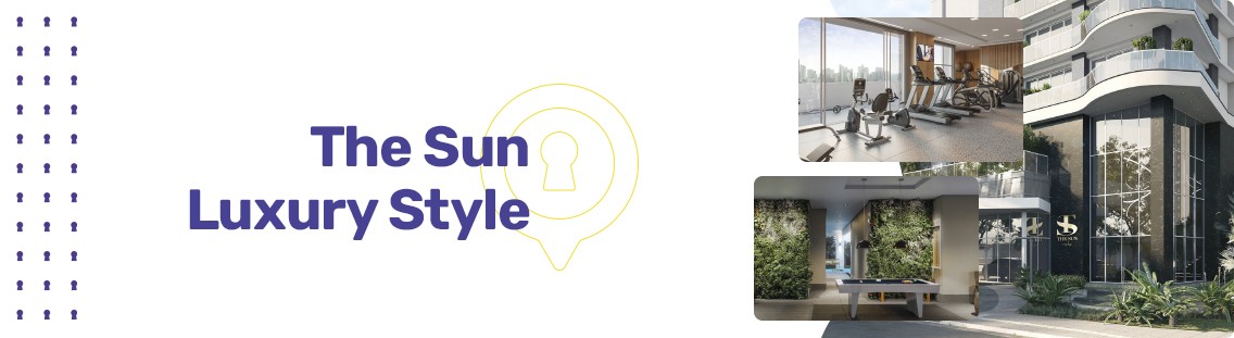 Apartamento à venda em Goiânia no Setor Oeste - Empreendimento The Sun Luxury Style da Construtora EBM - Fachada