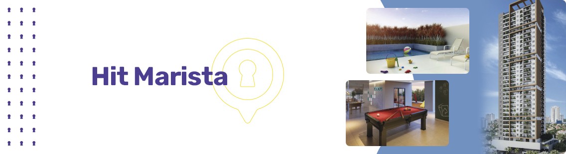 Apartamento à venda em Goiânia no Setor Marista - Empreendimento Hit Marista da Construtora Terral - Fachada