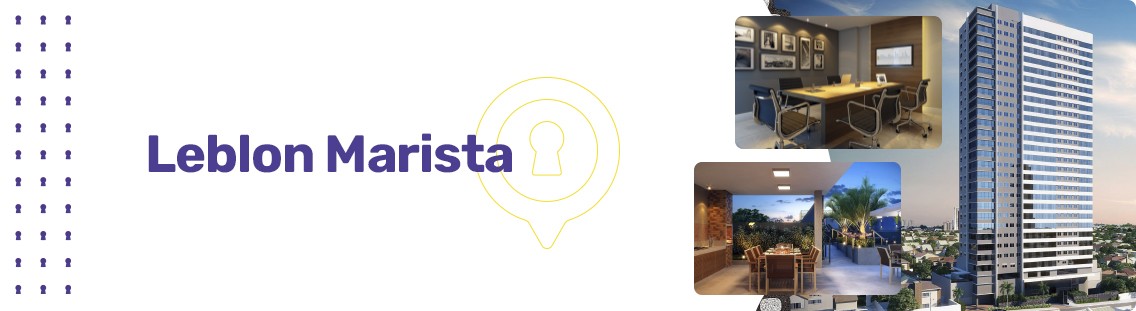 Apartamento à venda em Goiânia no Setor Marista - Empreendimento Leblon Marista da Construtora Queiroz Silveira - Fachada