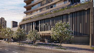 Apartamento à venda em Goiânia no Setor Oeste - Empreendimento Legend Praça do Sol da Construtora City - Fachada