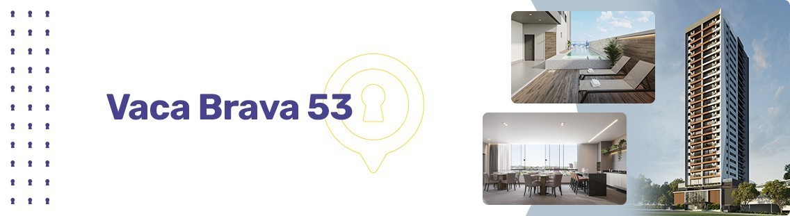 Apartamento à venda em Goiânia no Setor Bueno - Empreendimento Vaca Brava 53 da Construtora CMO - Fachada