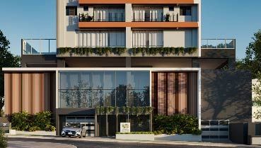 Apartamento à venda em Goiânia no Setor Bueno - Empreendimento Vaca Brava 53 da Construtora CMO - Fachada