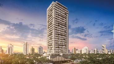 Apartamento à venda em Goiânia no Setor Bueno - Empreendimento Vox Home da Construtora Bambuí - Fachada
