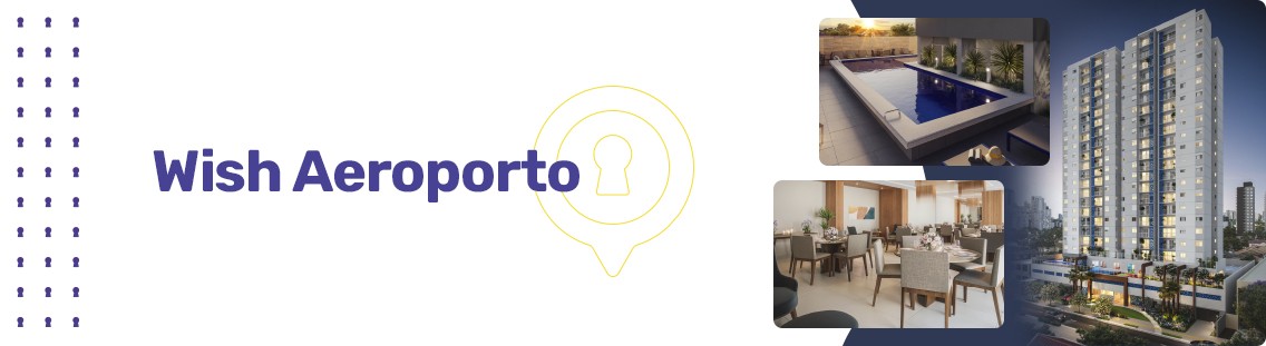 Apartamento à venda em Goiânia no Setor Aeroporto - Empreendimento Wish Aeroporto da Construtora EBM - Fachada