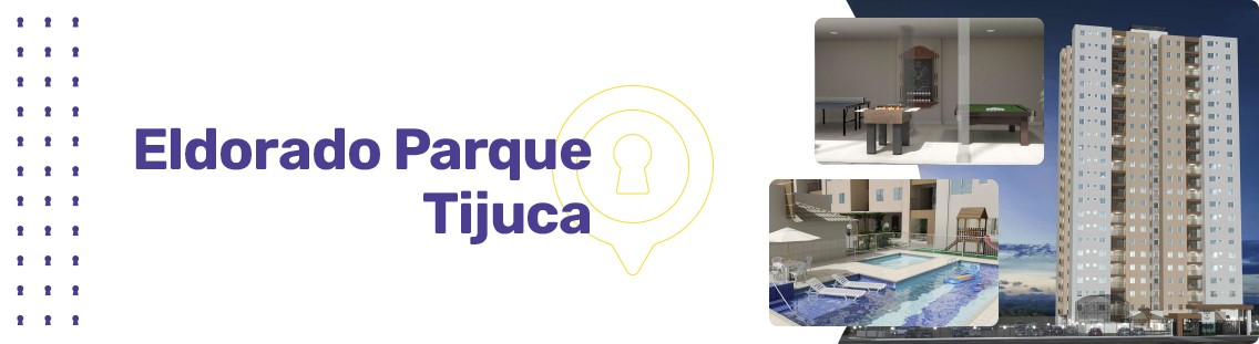 Apartamento à venda em Goiânia no Parque Oeste Industrial - Empreendimento Eldorado Parque - Tijuca da Construtora Eldorado Parque - Fachada