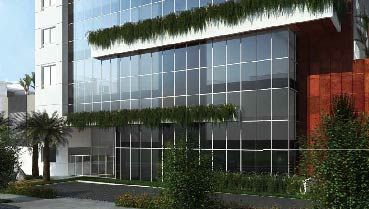 Apartamento à venda em Goiânia no Setor Marista - Empreendimento Quintas de Goyaz da Construtora Grupo CF - Fachada