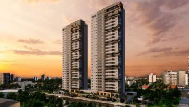 Apartamento à venda em Goiânia no Serrinha - Empreendimento Bliss Enjoy Life da Construtora Partini - Fachada