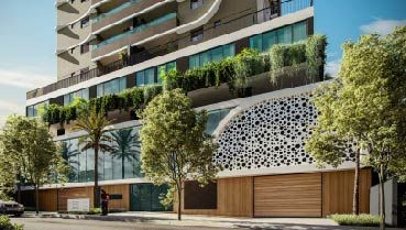 Apartamento à venda em Goiânia no Setor Marista - Empreendimento Atoll Residências da Construtora Sousa Andrade - Fachada