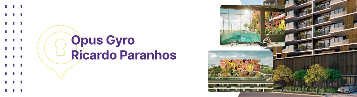 Apartamento à venda em Goiânia no Setor Marista - Empreendimento Gyro Ricardo Paranhos da Construtora Opus - Fachada (Capa Desktop)