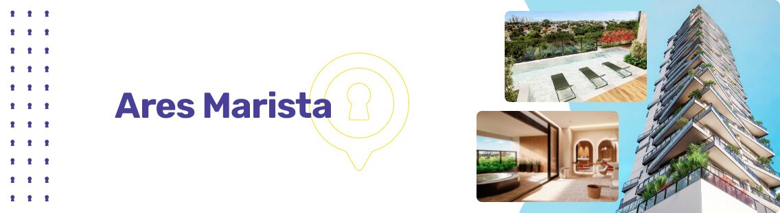 Apartamento à venda em Goiânia no Setor Marista - Empreendimento Ares Marista da Construtora Bambuí - Fachada (Capa Desktop)
