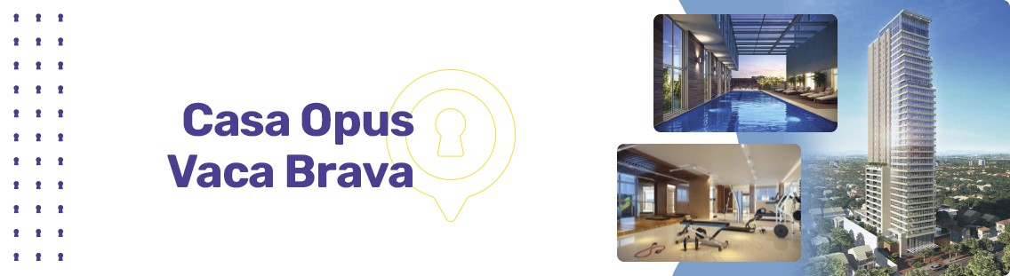 Apartamento à venda em Goiânia no Setor Bueno - Empreendimento Casa Opus Vaca Brava da Construtora Opus - Fachada