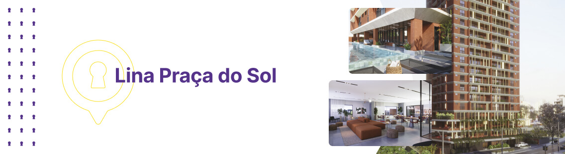 Apartamento à venda em Goiânia no Setor Oeste - Empreendimento Lina Praça do Sol da Construtora FR Incorporadora - Fachada (Capa Desktop)