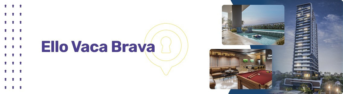 Apartamento à venda em Goiânia no Setor Bueno - Empreendimento Ello Vaca Brava da Construtora Dinâmica - Fachada