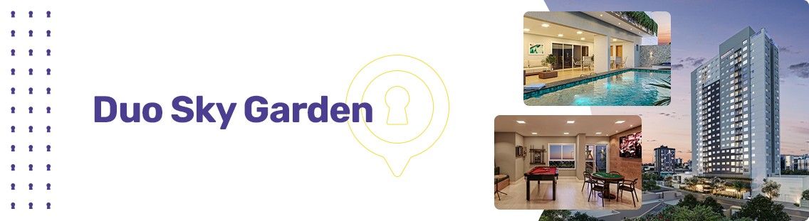 Apartamento à venda em Goiânia no Parque Amazônia - Empreendimento Duo Sky Garden da Construtora Partini - Fachada
