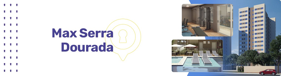 Apartamento à venda em Goiânia no Setor Serra Dourada - Empreendimento Max Serra Dourada da Construtora Vega construtora - Fachada
