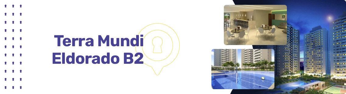 Apartamento à venda em Goiânia no Residencial Granville - Empreendimento Terra Mundi Eldorado - B2 da Construtora New Inc - Fachada