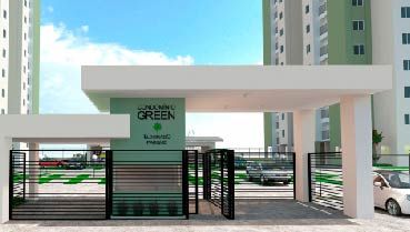 Apartamento à venda em Goiânia no Parque Oeste Industrial - Empreendimento Eldorado Parque - Green da Construtora Eldorado Parque - Fachada