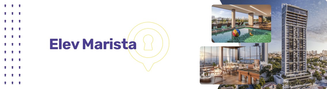 Apartamento à venda em Goiânia no Setor Marista - Empreendimento Elev Marista da Construtora Partini - Fachada