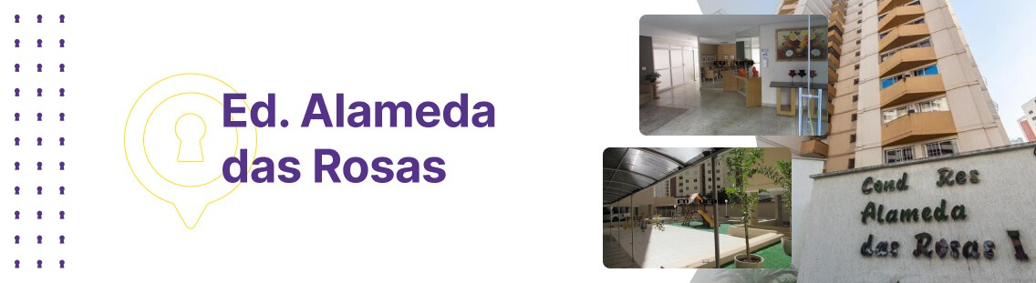 Apartamento à venda em Goiânia no Condomínio Edifício Alameda das Rosas - Fachada (Capa Desktop)