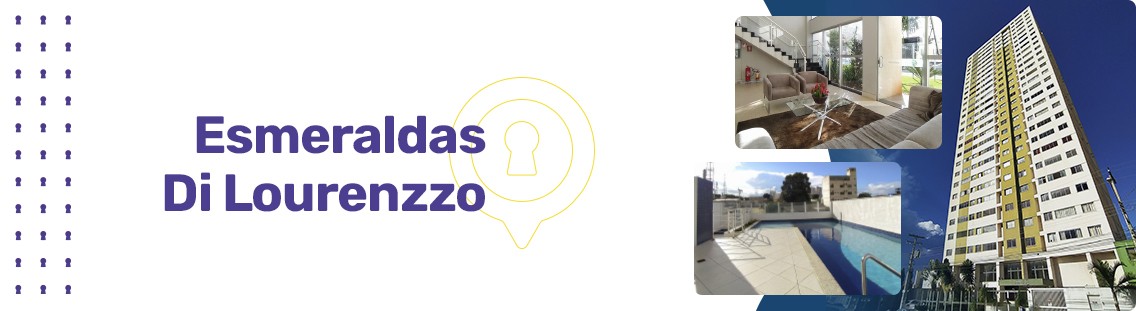 Apartamento à venda em Goiânia no Jardim das Esmeraldas - Empreendimento Esmeraldas Di Lourenzzo da Construtora LIC Incorporadora - Fachada
