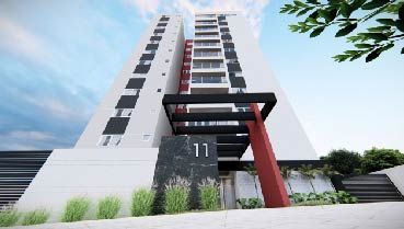 Apartamento à venda em Goiânia no Vila Rosa - Empreendimento Alameda Parque da Construtora Martins Soares - Fachada