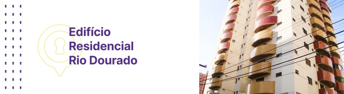 Apartamento à venda em Goiânia no Residencial Rio Dourado - Fachada (Capa Desktop)