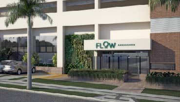 Apartamento à venda em Goiânia no Setor Leste Universitário - Empreendimento Flow Residence da Construtora Tapajós - Fachada