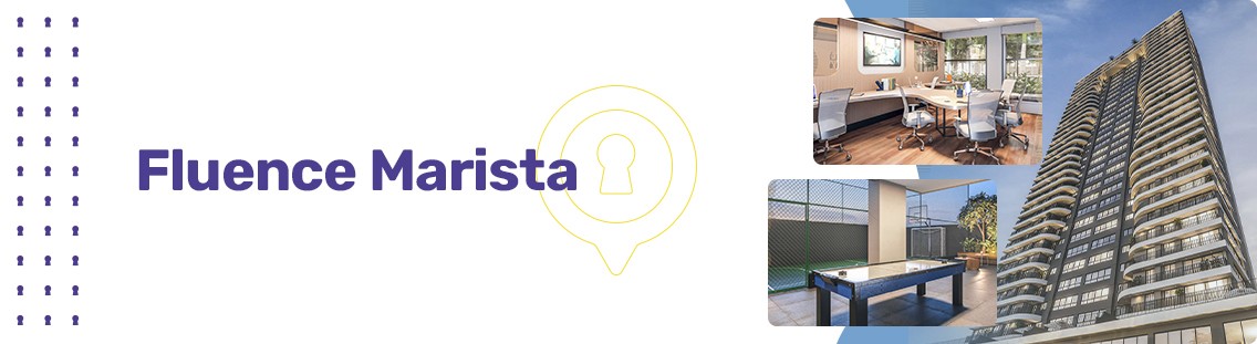 Apartamento à venda em Goiânia no Setor Marista - Empreendimento Fluence Marista da Construtora Dinâmica - Fachada