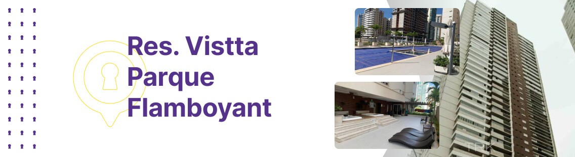 Apartamento à venda em Goiânia no Residencial Vistta Parque Flamboyant - Fachada (Capa Desktop)