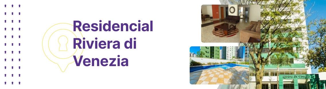 Apartamento à venda em Goiânia no Residencial Riviera di Venezia - Fachada (Capa Desktop)