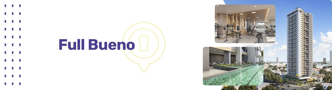 Apartamento à venda em Goiânia no Setor Bueno - Empreendimento Full Bueno da Construtora Terral - Fachada