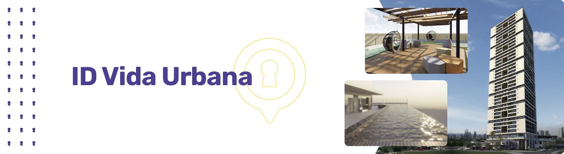 Apartamento à venda em Goiânia no Setor Oeste - Empreendimento ID Vida Urbana da Construtora FR Incorporadora - Fachada