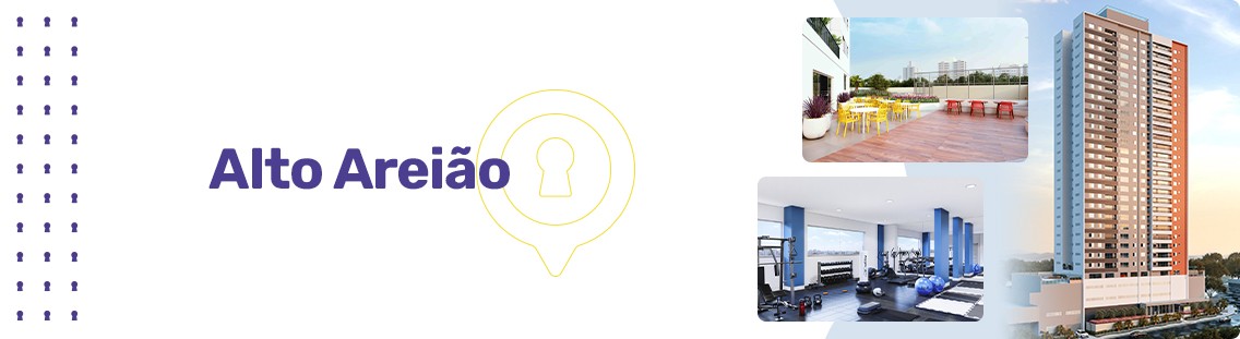 Apartamento à venda em Goiânia no Setor Pedro Ludovico - Empreendimento Alto Areião da Construtora CMO - Fachada