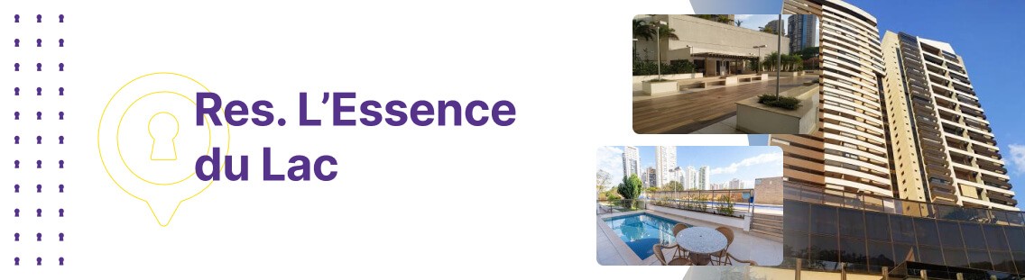 Apartamento à venda em Goiânia no Residencial Lessence du Lac - Fachada (Capa Desktop)