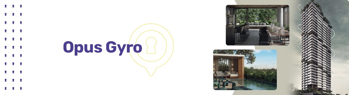 Apartamento à venda em Goiânia no Setor Bueno - Empreendimento Opus Gyro da Construtora Opus - Fachada