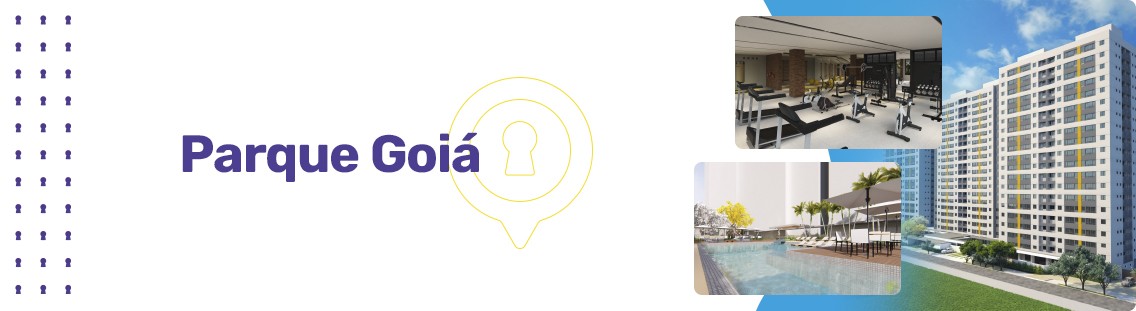 Apartamento à venda em Goiânia no Parque Santa Rita - Empreendimento Parque Goiá da Construtora FR Incorporadora - Fachada